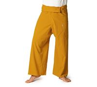 PANASIAM Fisherman Pants Unicolor, Golden, L