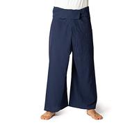 PANASIAM Fisherman Pants Unicolor, Navy Blue, XL