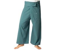 PANASIAM Fisherman Pants Unicolor, Petrol Grey, XL