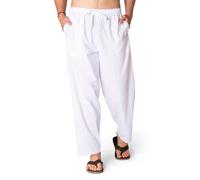 PANASIAM 'K' - Trousers in White, L