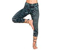 PANASIAM Lace-up Legging 3/4 Batik TD11 blackbrown, M