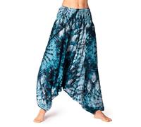 PANASIAM Pantaloni Aladin Batik 100% viscosa, Unisex, Comodi