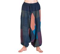 PANASIAM Pantaloni Aladino Lini | Harem Pants Balloon Pants | 100% Cotone
