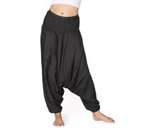 PANASIAM Pantaloni Aladino Tinta Unita Grigio Scuro L