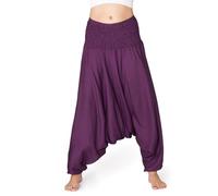 PANASIAM Pantaloni Aladino Tinta Unita Lilla L