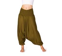 PANASIAM Pantaloni Aladino Unicolor | Pantaloni Harem Pants | vegano & equo