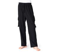 PANASIAM Pantaloni Cargo Uomo in Cotone, 4 Tasche, Leggeri