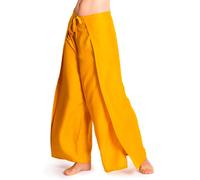 PANASIAM pantaloni palazzo avvolgenti unicolore gonna-pantalone estiva