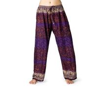 PANASIAM Relax Pants Indostyle, Purple, XL