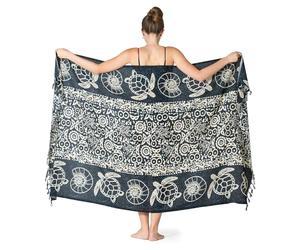 PANASIAM Sarong ATLANTIC, black, L
