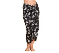 PANASIAM Sarong B005 Black Butterfly, XL