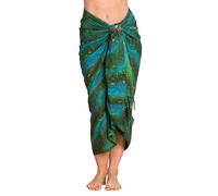PANASIAM Sarong B006 Green blue, L