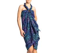 PANASIAM Sarong B806 dropping blue, L