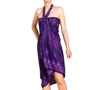 PANASIAM Sarong Peacock V23 purple, 190x113cm