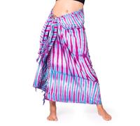 PANASIAM Sarong tiedye blue pink, 190x116cm