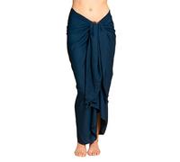 PANASIAM Sarong uni blue, 190x116cm