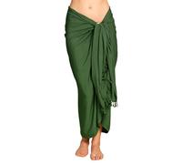PANASIAM Sarong uni green, 190x116cm