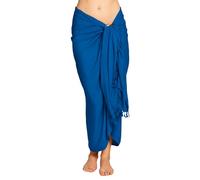 PANASIAM Sarong uni royal blue, 250x116cm