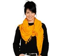 PANASIAM Scarf uni 190x116cm yellow orange