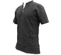 PANASIAM Shirt Ben, Black, S, Shortsleeve