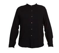 PANASIAM Shirt, 'K', 6button, Black, M, Longsleeve