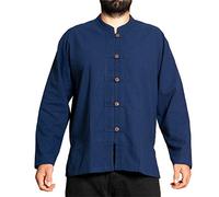 PANASIAM ShirtBEN-5Button, Blue M