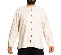 PANASIAM ShirtBEN-5Button, Nature XXL