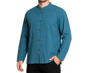 PANASIAM ShirtBEN-5Button, Petrol L