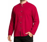 PANASIAM ShirtBEN-5Button, Red L