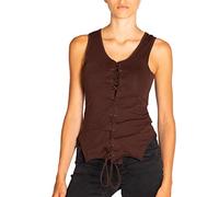 PANASIAM Women Top Akali 4625 Cotton S in Brown