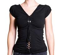PANASIAM Women Top Watei 4392 Cotton S in Black