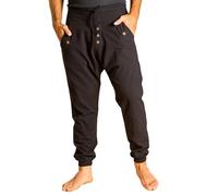 PANASIAM Yogi Pants 100% cotone pantaloni da tempo libero stile harem unisex