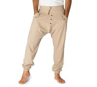PANASIAM Yogipants 01, Cotton, Khaki, L