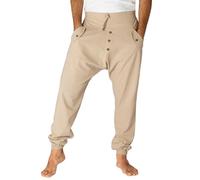 PANASIAM Yogipants 01, Cotton, Khaki, M
