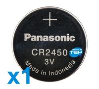 PANASONIC 1 X BATTERIA A BOTTONE CR2450 LITIO 3V BULK TAMPONE BACKUP
