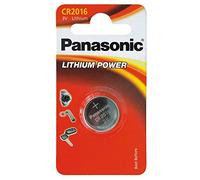 Panasonic 3 Volts Litio Bottone Batteria, 20 mm Diametro, Argento