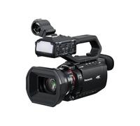 Panasonic AG-CX18EH Videocamera Professionale 4K 60p con Obiettivo Grandangolare 25 mm, Zoom 24x, 3G-SDI, XLR, OIS Ibrido 5 Assi, Luce LED, Wi-Fi, USB PD, Nero