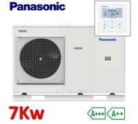 Panasonic Aquarea monoblocco 7,0 Kw - pompa di calore R32 220v riscaldamento e r [EEK: A+++]
