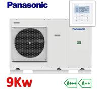 Panasonic Aquarea monoblocco 9,0 Kw - pompa di calore R32 220v riscaldamento e r [EEK: A+++]