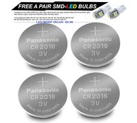 Panasonic Batteria a bottone CR 2016 3 V 800 pc(i) 90 mAh Litio CR2016