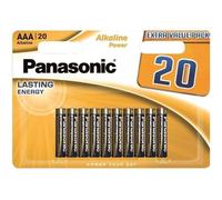 Panasonic - batteria alcalina bronzo aaa lr03 blister*20