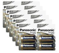 Panasonic batteria alcalina EVERYDAY POWER Torcia D, LR20, 1.5 V confezione da 24 pz (blister da 2 x 12)