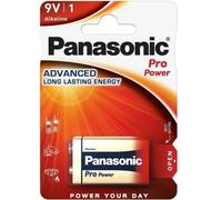 Panasonic - batteria alcalina pro power 9v lr61 blister*1