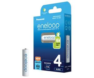 Panasonic batteria eneloop BK-4MCDE/4BE micro blister da 4 pezzi