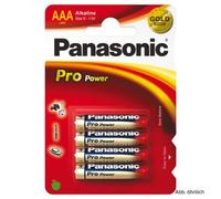Panasonic Batteria Pro Power Micro confezione da 4 pezzi