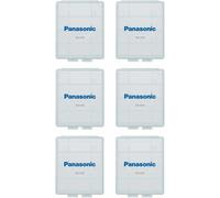 Panasonic Batteria Valigetta (BQ-CASE6SA) Con 4AA O 5AAA Capacità (6 Confezione)