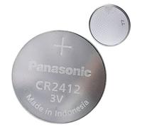 Panasonic - Batterie a bottone al litio CR2412 da 3 V, 1 confezione da 4 per un totale di 4 batterie singole
