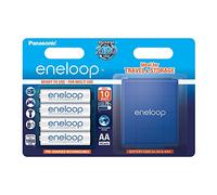 ENELOOP - 1x4 Panasonic Mignon AA 1900 mAh + Battery Case - Europa