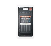 ENELOOP BQ-CC55B - Caricabatterie a spina, NiMh, incl. 4 batterie AA (stilo), nero