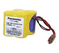 Panasonic BR2/3AGCT4A Spezial-Batterie Spina Lithium 6V 2400 mAh 1 Pezzo